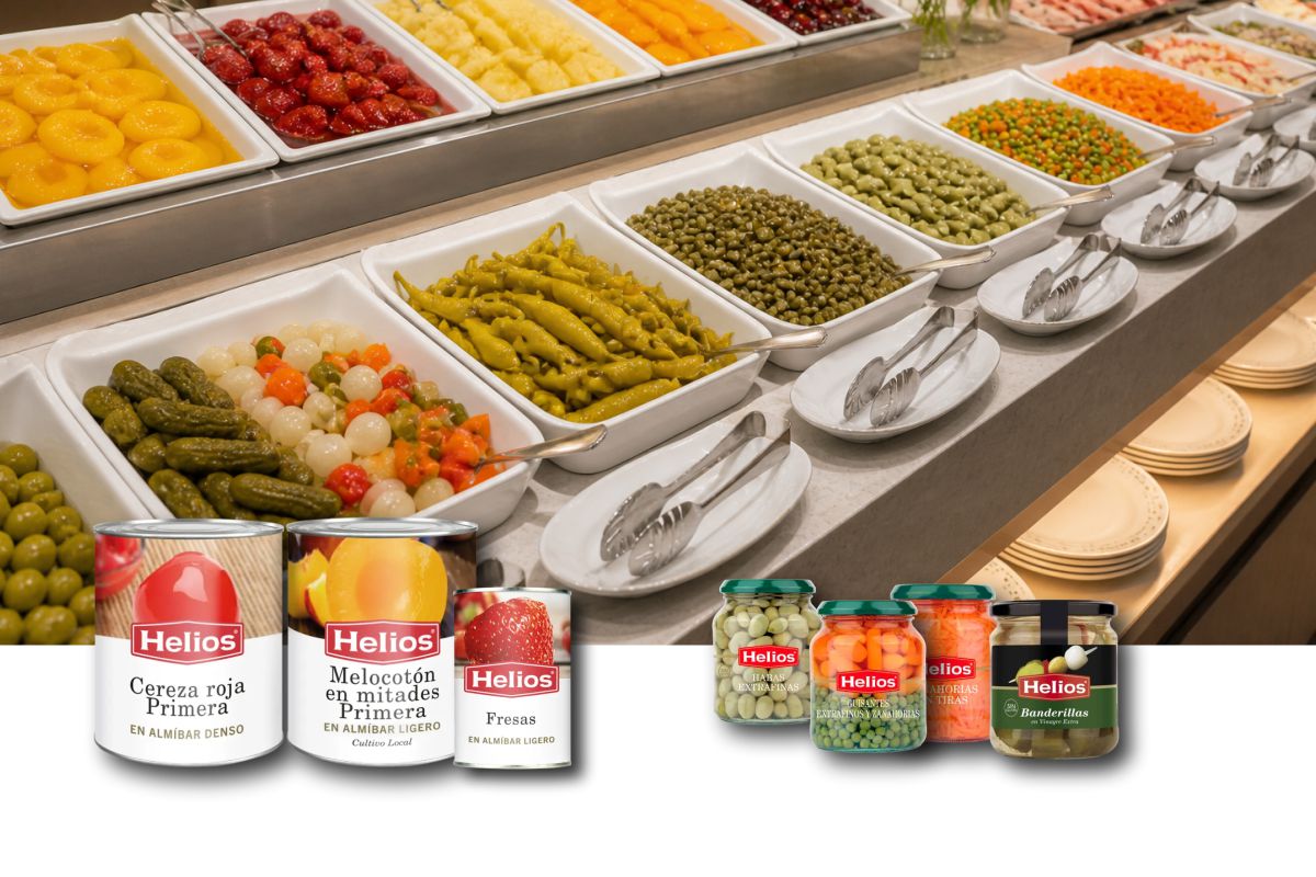 encurtidos y conservas de frutas helios