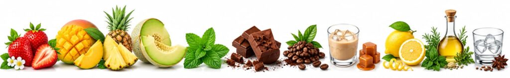gotas de santiago - diferentes sabores