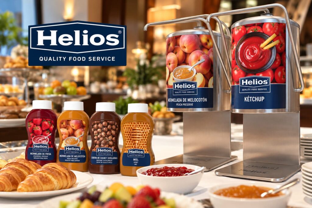 dispensadores Helios para hostelería